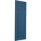 Ekena Millwork True Fit PVC San Juan Capistrano Mission Style Fixed Mount Shutters, Sojourn Blue, 12W x 80H, PR TFP001SJ12X080HB - alternate 5